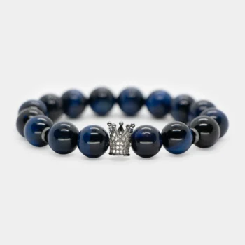 Göy Pələng Gözü Daşı Qolbaq