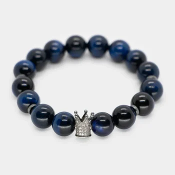 Göy Pələng Gözü Daşı Qolbaq