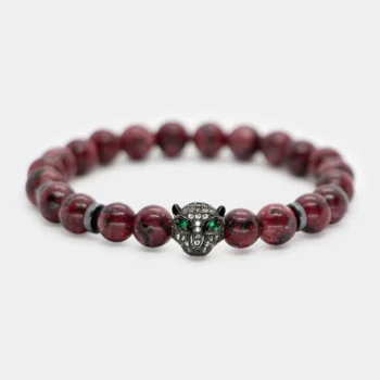 Qırmızı Lal (Garnet) Daşı Qolbaq