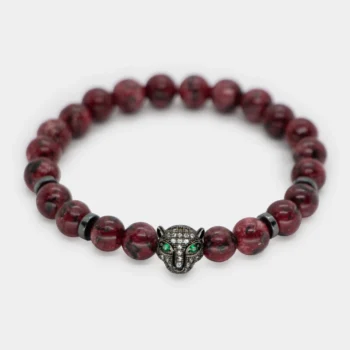 Qırmızı Lal (Garnet) Daşı Qolbaq