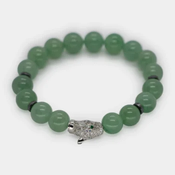 Yaşıl Aventurin Daşı Qolbaq