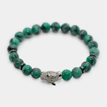 Afrika Turkuazı Daşı Qolbaq