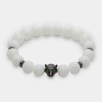 Ağ Aqat Daşı Qolbaq