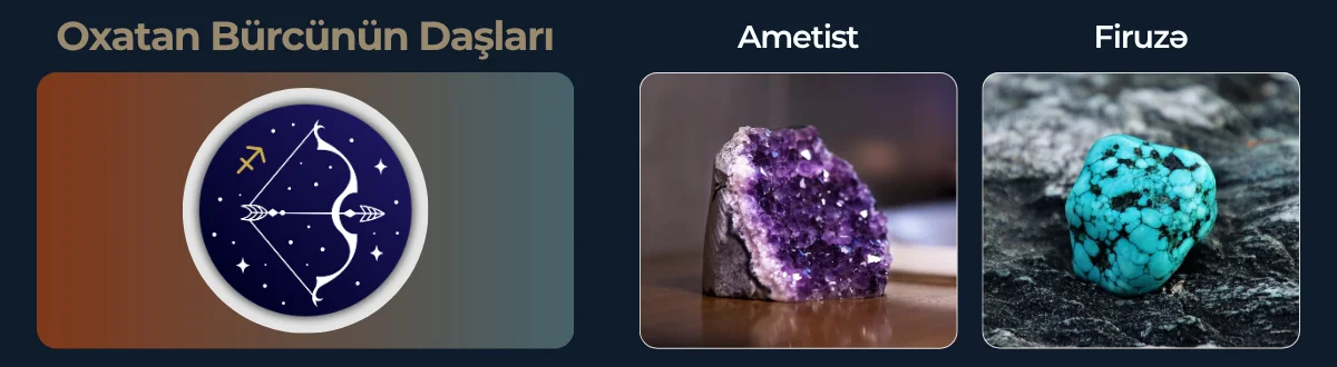 Oxatan bürcünün uğurlu daşları